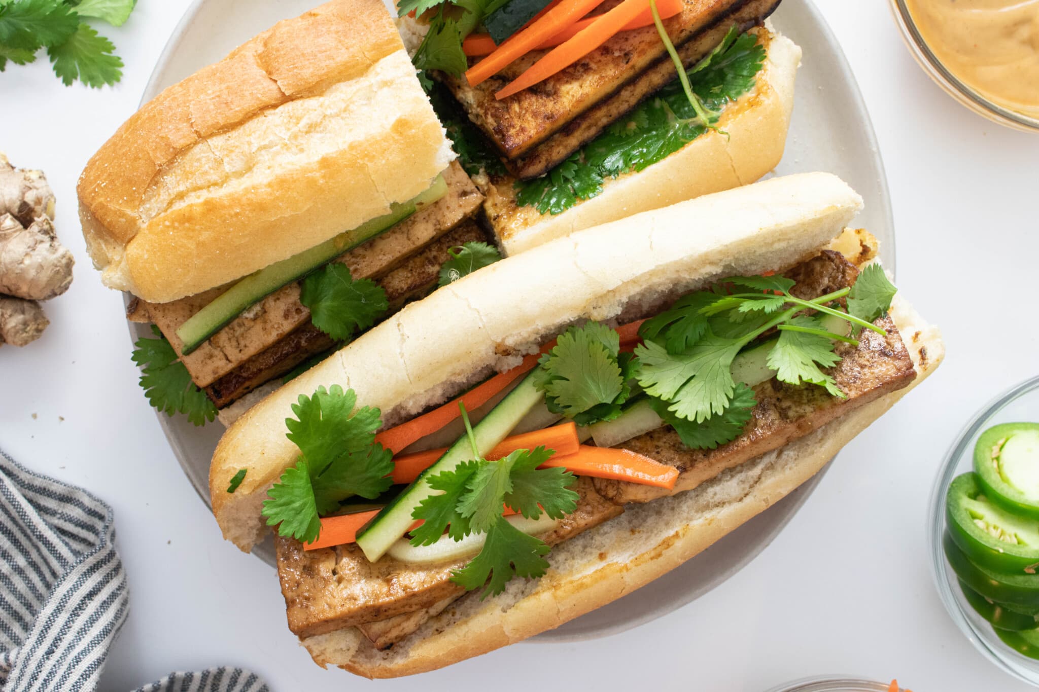 Vegan Bánh Mì Clean Green Simple