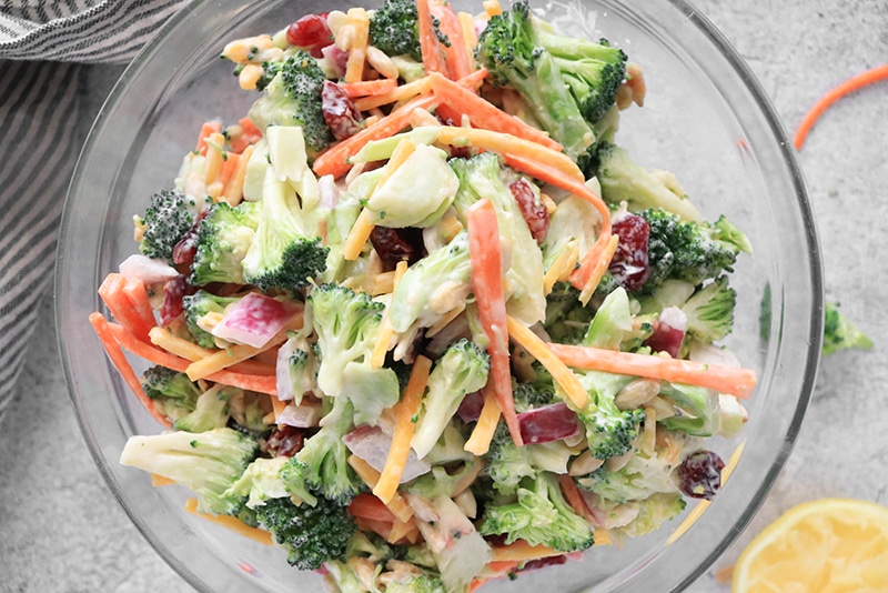 Vegan Broccoli Salad
