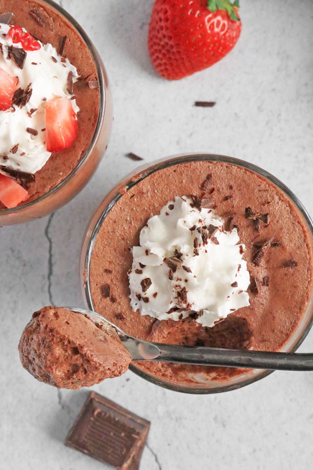 Vegan Chocolate Mousse (with Aquafaba) Clean Green Simple