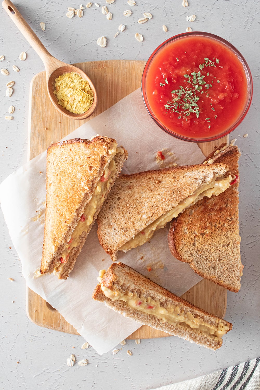 Vegan Grilled Cheese Sandwich Recipe Clean Green Simple