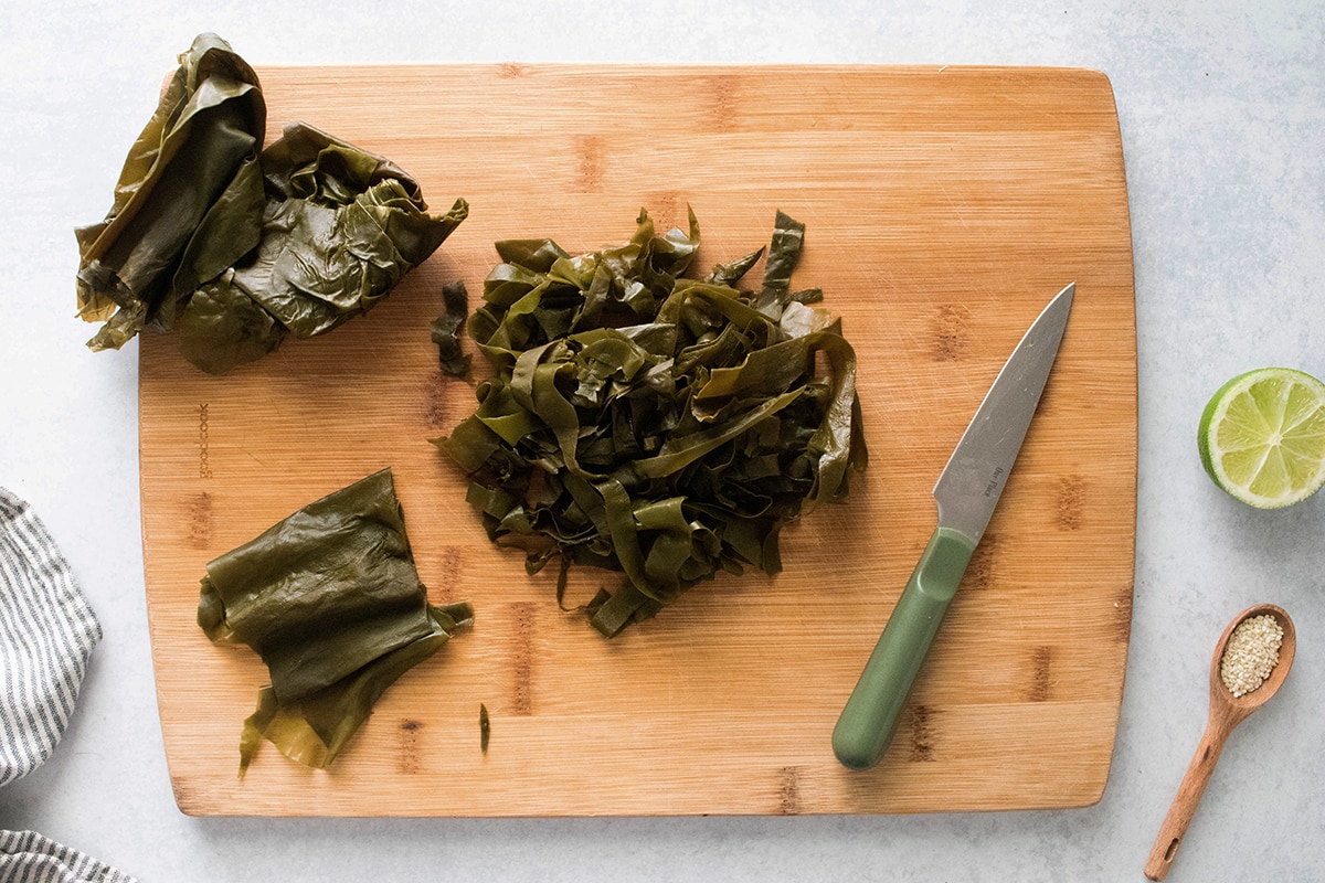 Vegan Seaweed Salad Clean Green Simple