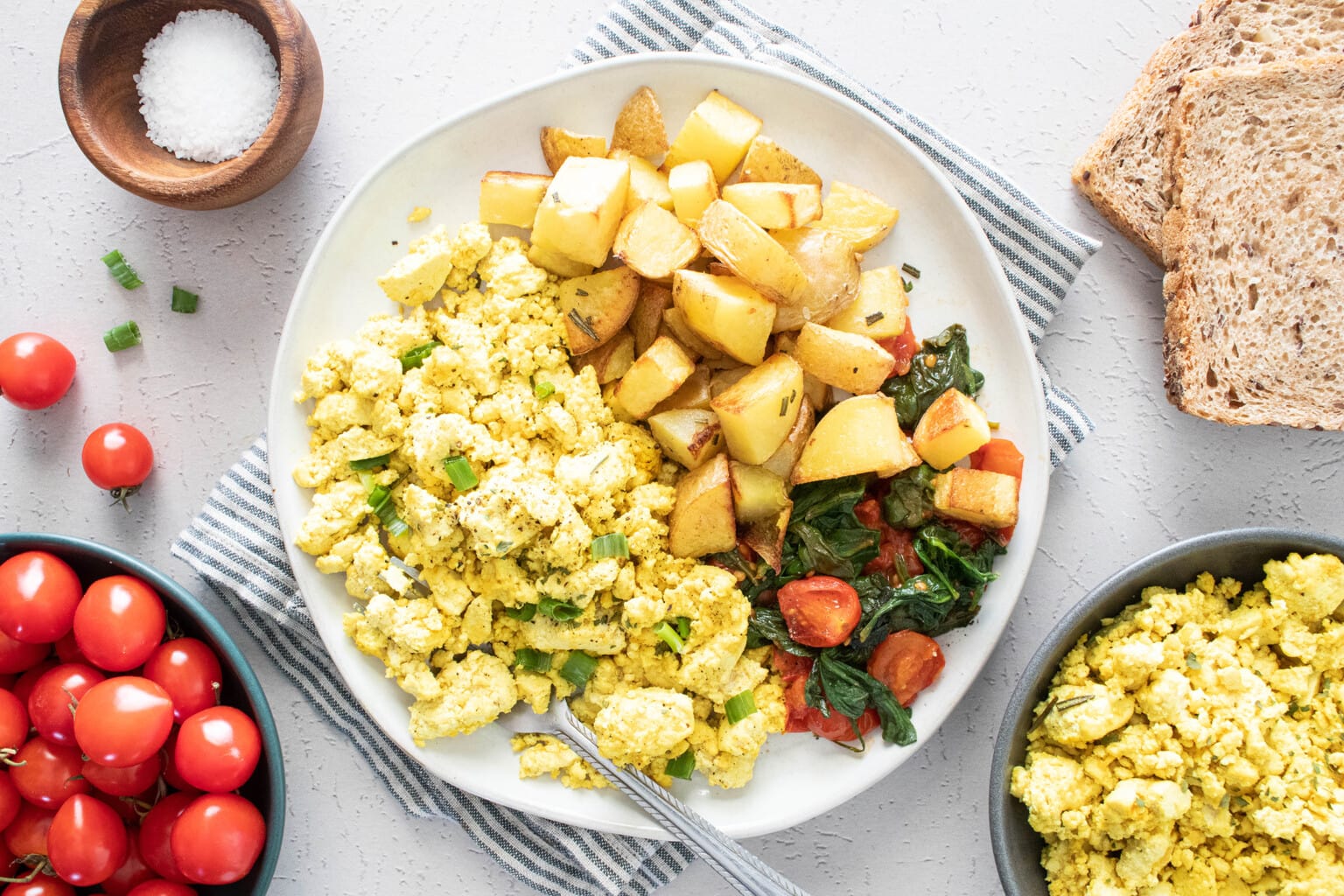 Vegan Tofu Scramble - Clean Green Simple