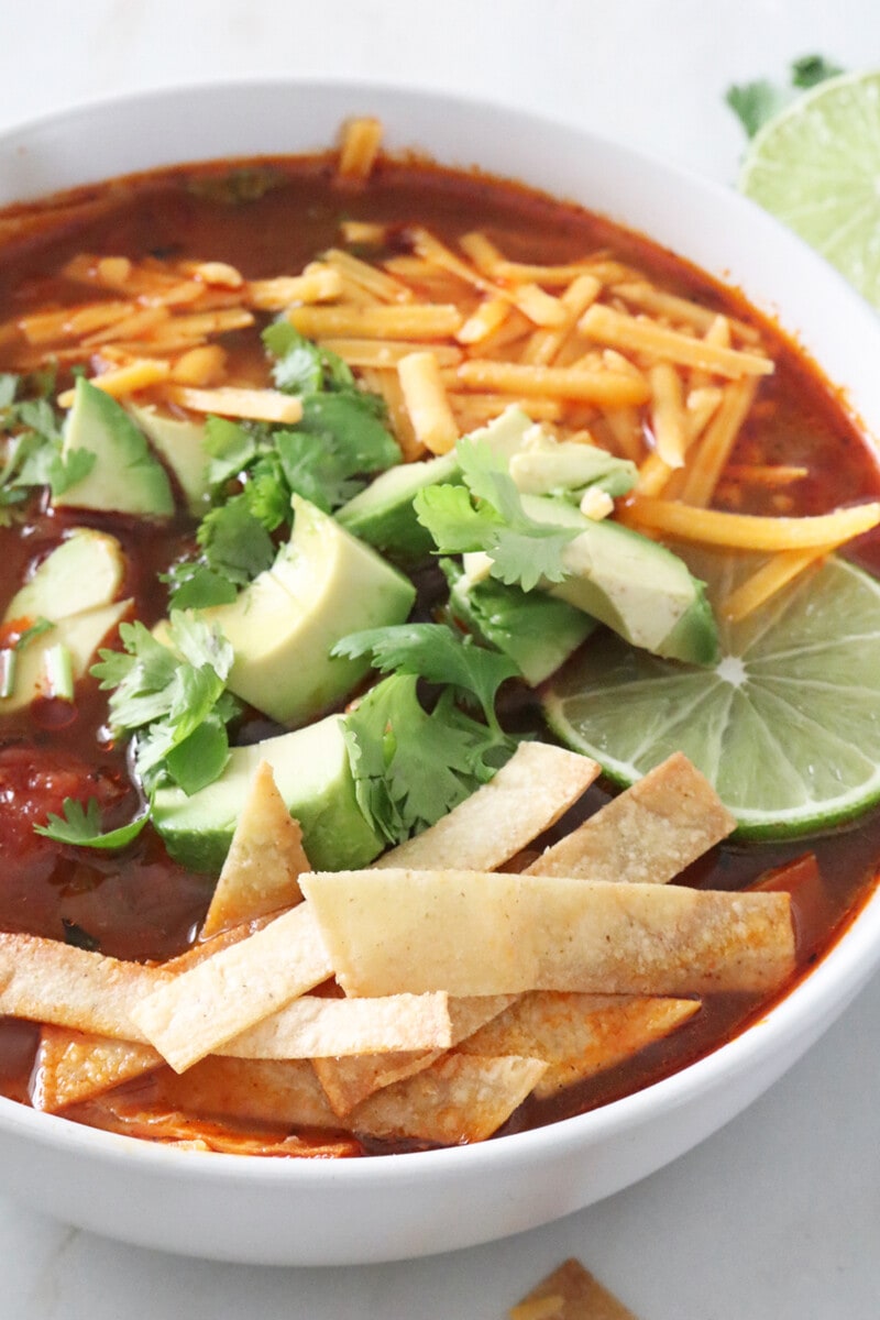 Best Vegan Tortilla Soup Clean Green Simple