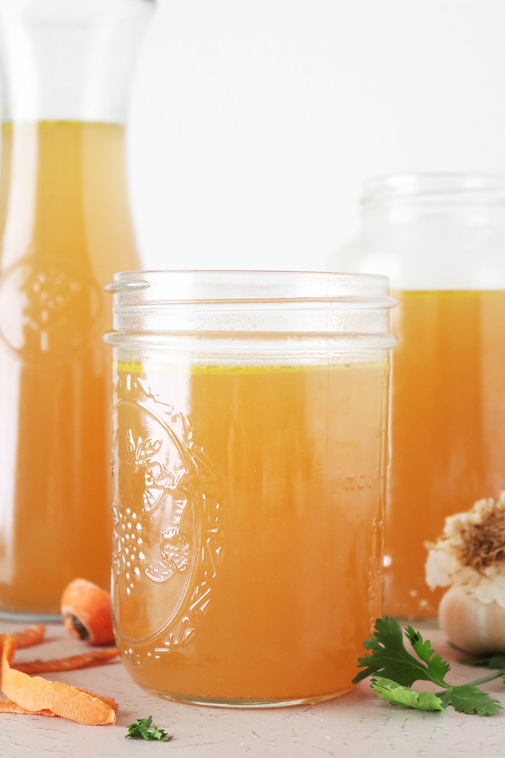 Homemade Vegan Vegetable Broth Clean Green Simple